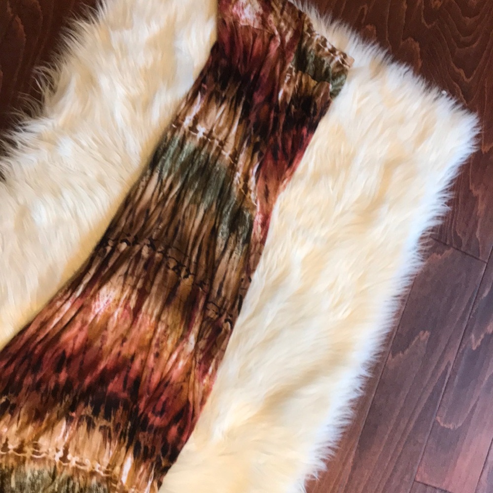 Boho maxi skirt